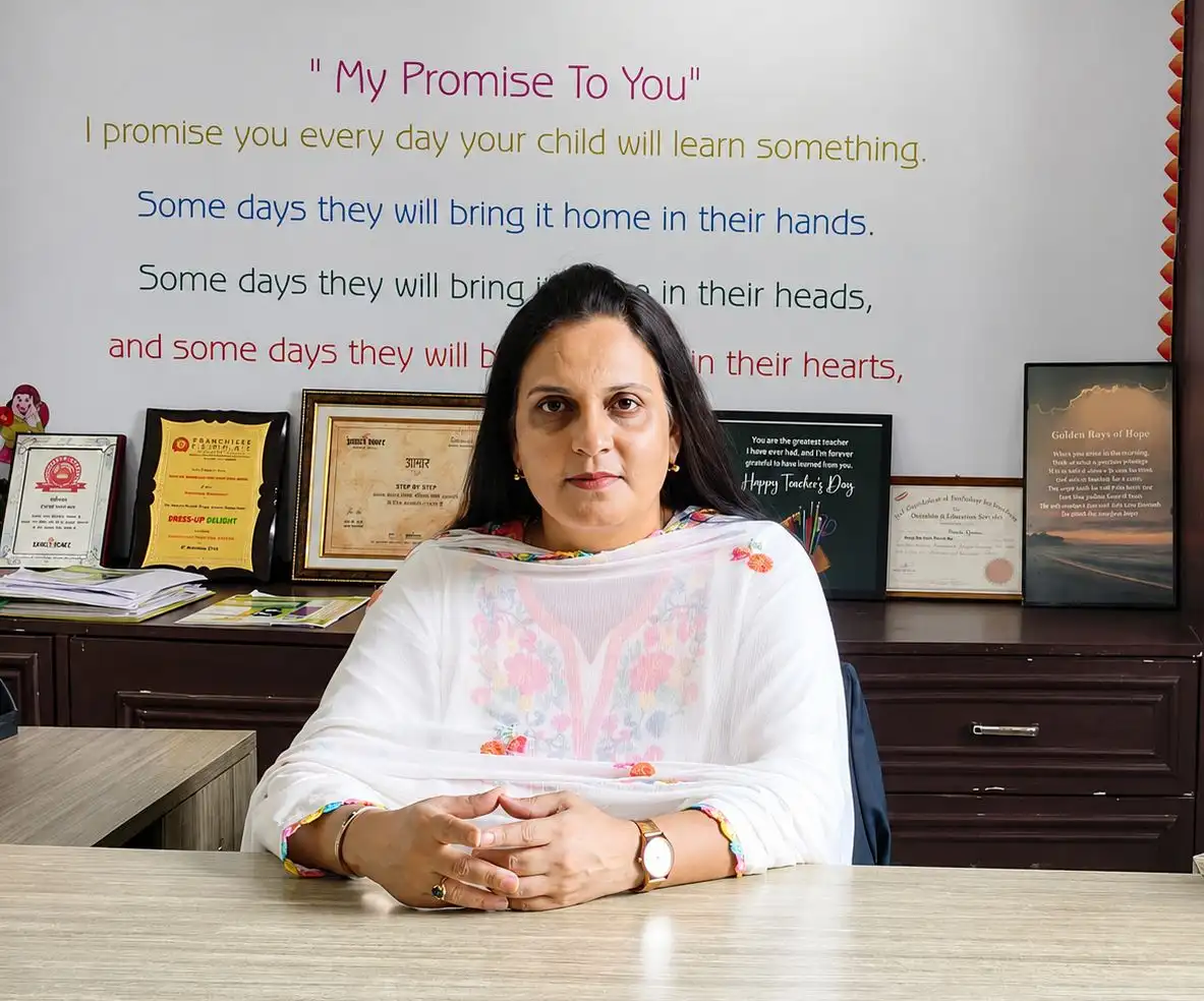 Principal Madri Shah - StepUp Digital Nursery School